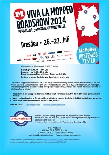 Viva La Mopped Roadshow in Dresden