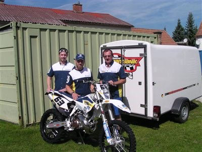 Roland Düringer fährt eine Husqvarna TE 250 !