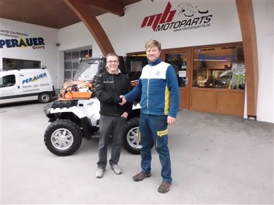 POLARIS Sportsman 850 XP EPS geht an einen neuen Kunden!