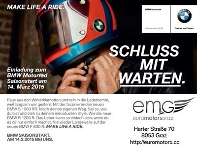 BMW Saisonstart 2015