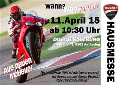 Hausmesse bei DUCATISALZBURG/RACEPARTS