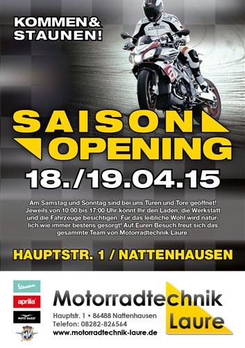 Tag der offenen Tür bei Motorradtechnik Laure