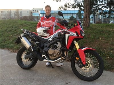 Africa Twin CRF1000L - Erste Testrunden gedreht...