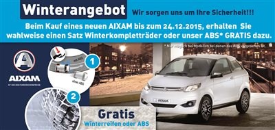 AIXAM-Winteraktion!!!