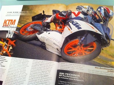 Forschungsexperiment: Reicht die KTM RC390?
