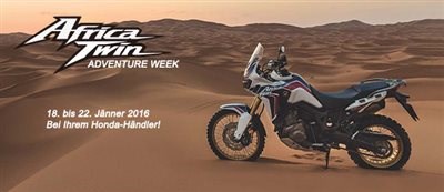 Africa Twin Adventure Week von 18. bis 22.1. bei Honda Schmidinger