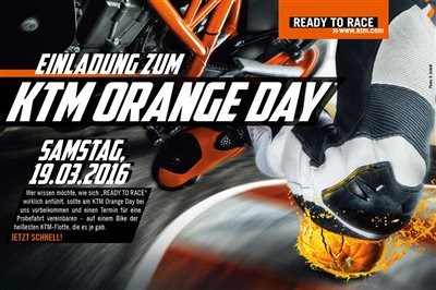 KTM Orange Day 19.03.2016