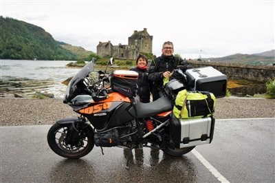 Die Strobl`s mit Ihrer 1050er Adventure in Schottland