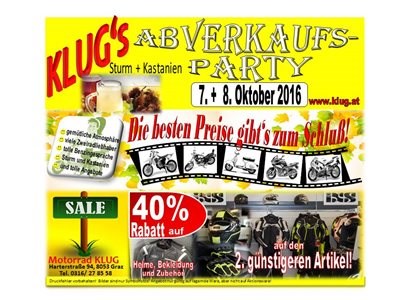 Klug's ABVERKAUFS-Party