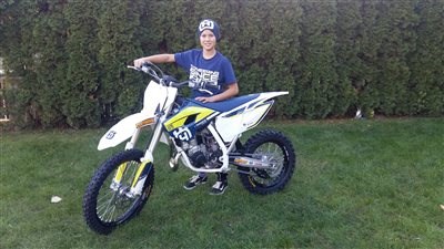 Übergabe einer Husqvarna TC 85