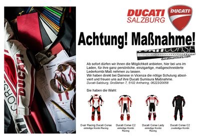 "Maßnahme" bei DUCATISALZBURG