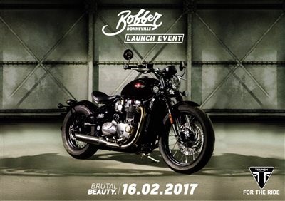 Triumph "Bobber Event" Vorstellung