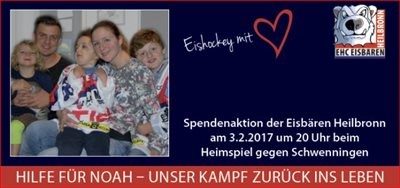 Spendenspiel der Eisbären Heilbronn