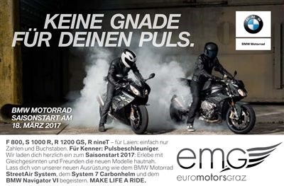 BMW Saisonstart - 18. März Wir freuen uns auf zahlreiche Besucher beim BMW Saisionstart am 18.03.2017
