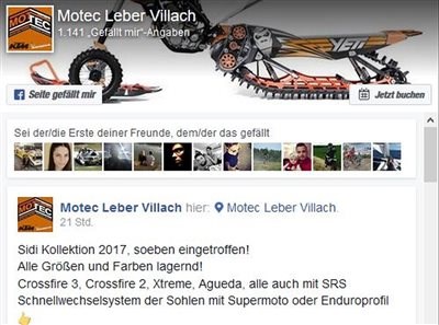 Folgen Sie uns auf Facebook und Instagram
