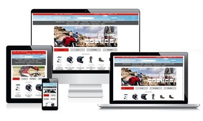 Onlineshop im neuen Design