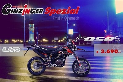 UM Motor die coolen 125er : Neu bei Zweirad Ginzinger :