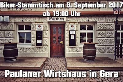 Biker-Stammtisch in Gera