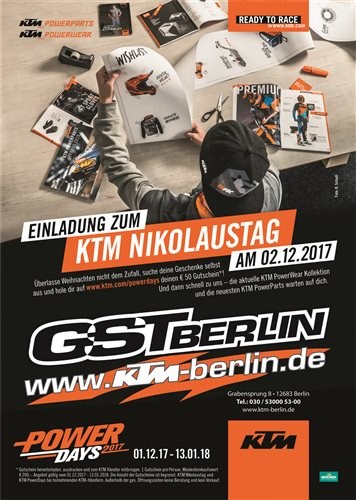 KTM GST Nikolaustag Sa.02.12.2017