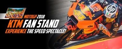 MOTOGP 2018 KTM FAN STAND