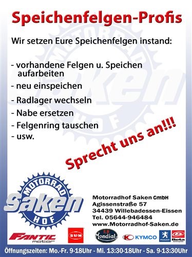 Speichenfelgen-Service