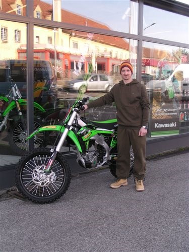 MX - Rückkehrer holt seine neue KX 250 F ab!
