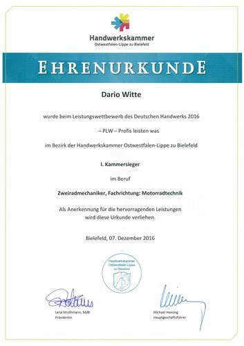 1. Kammersieger HWK OWL