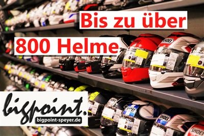 BigPoint Speyer der Helmspezialist Die Motorradsaison hat 2016 schon wieder begonnen. Offiziell fängt die Saison für uns bei BigPoint Speyer traditionell mit unserer... Weiter >>