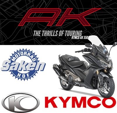 KYMCO AK 550i ABS bei uns verfügbar!