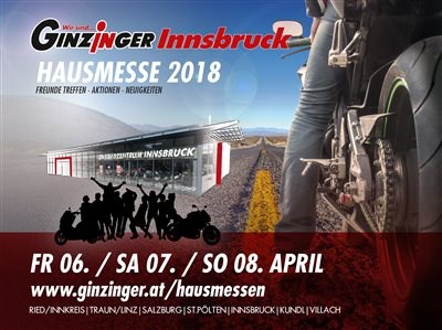 Ginzinger Hausmesse Innsbruck 07. bis 08. April