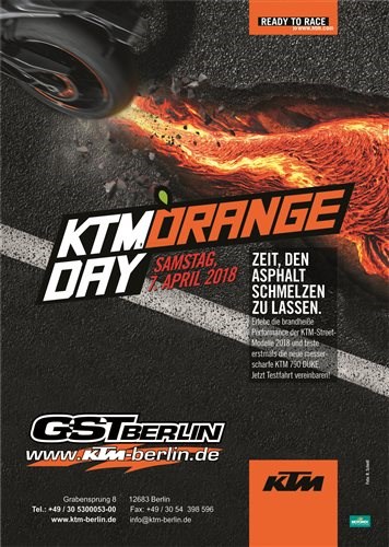 KTM Orange Day