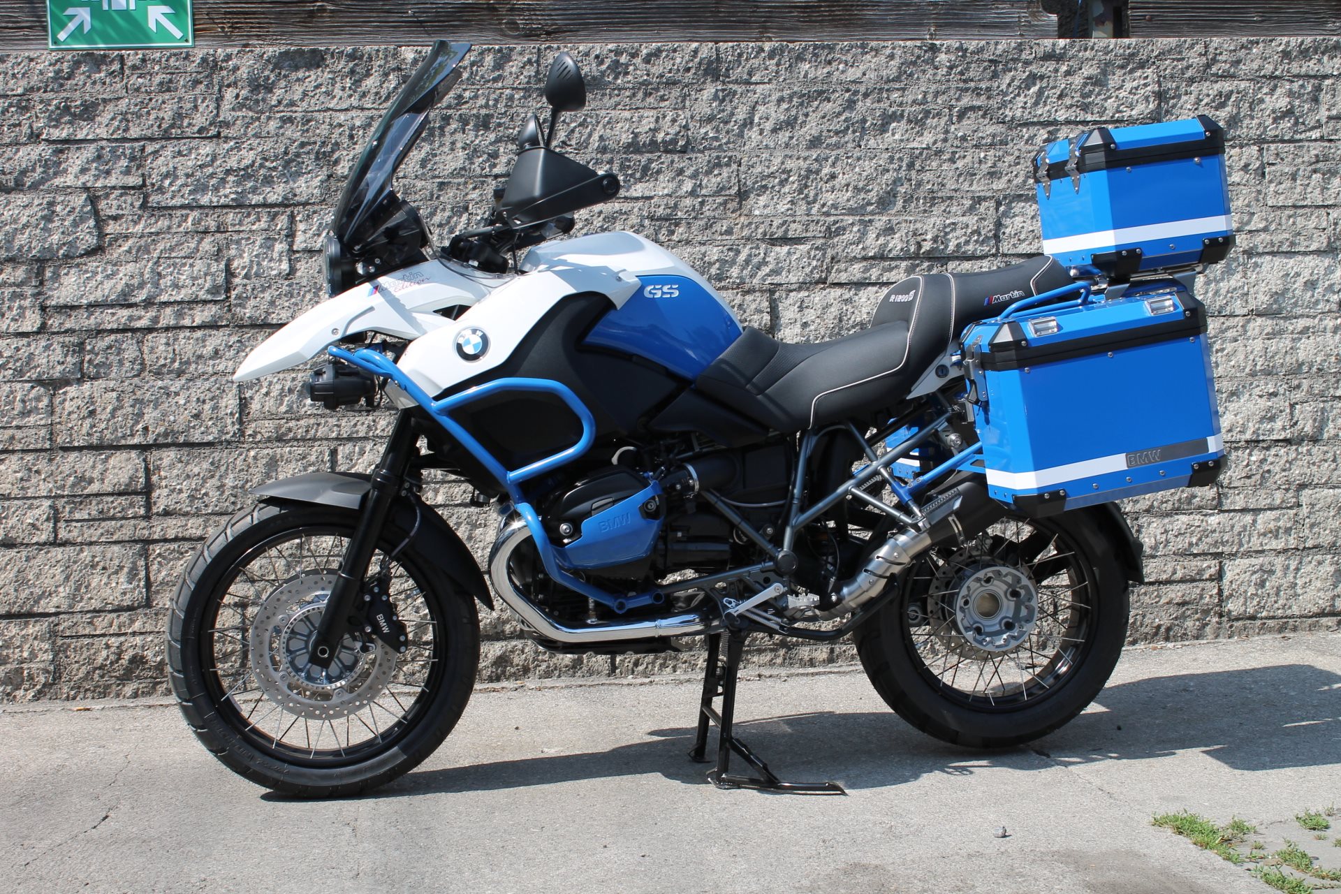 Umgebautes Motorrad Bmw R 1200 Gs Adventure Von Erwin Martin Gmbh 1000psat 6057