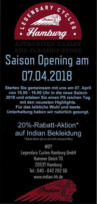Saison Opening
