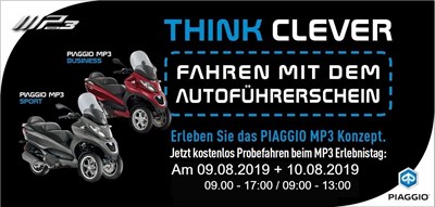 Piaggio MP3 Erlebnistag