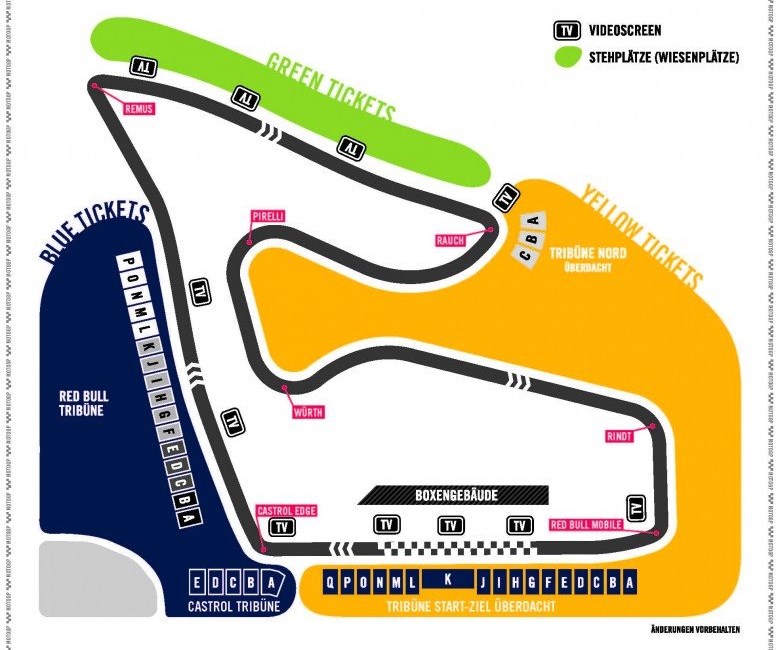 Preise und Tickets MotoGP Red Bull Ring - Motorrad Sport