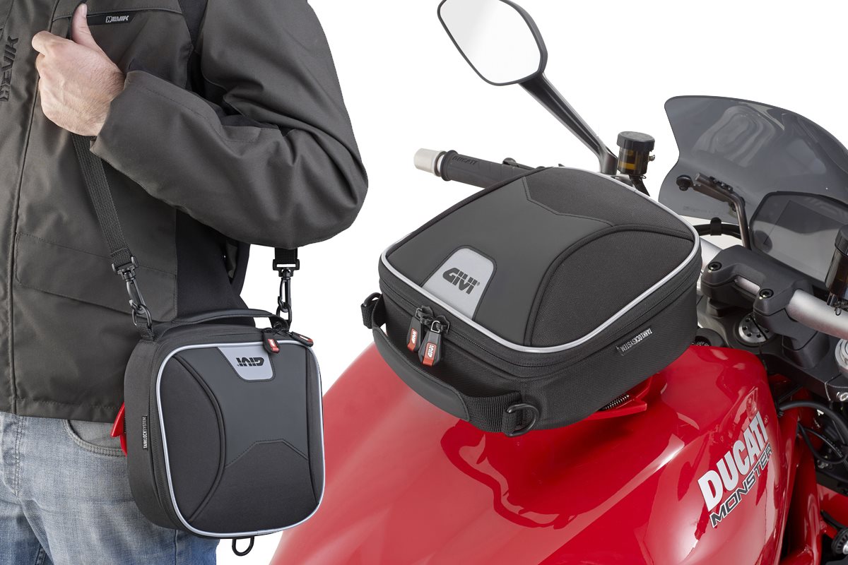 Borsello Serbatoio Moto GIVI XS319 Xstream Tanklock - Mini Borsa Per Motocicletta, Nylon 600D - Foto 5