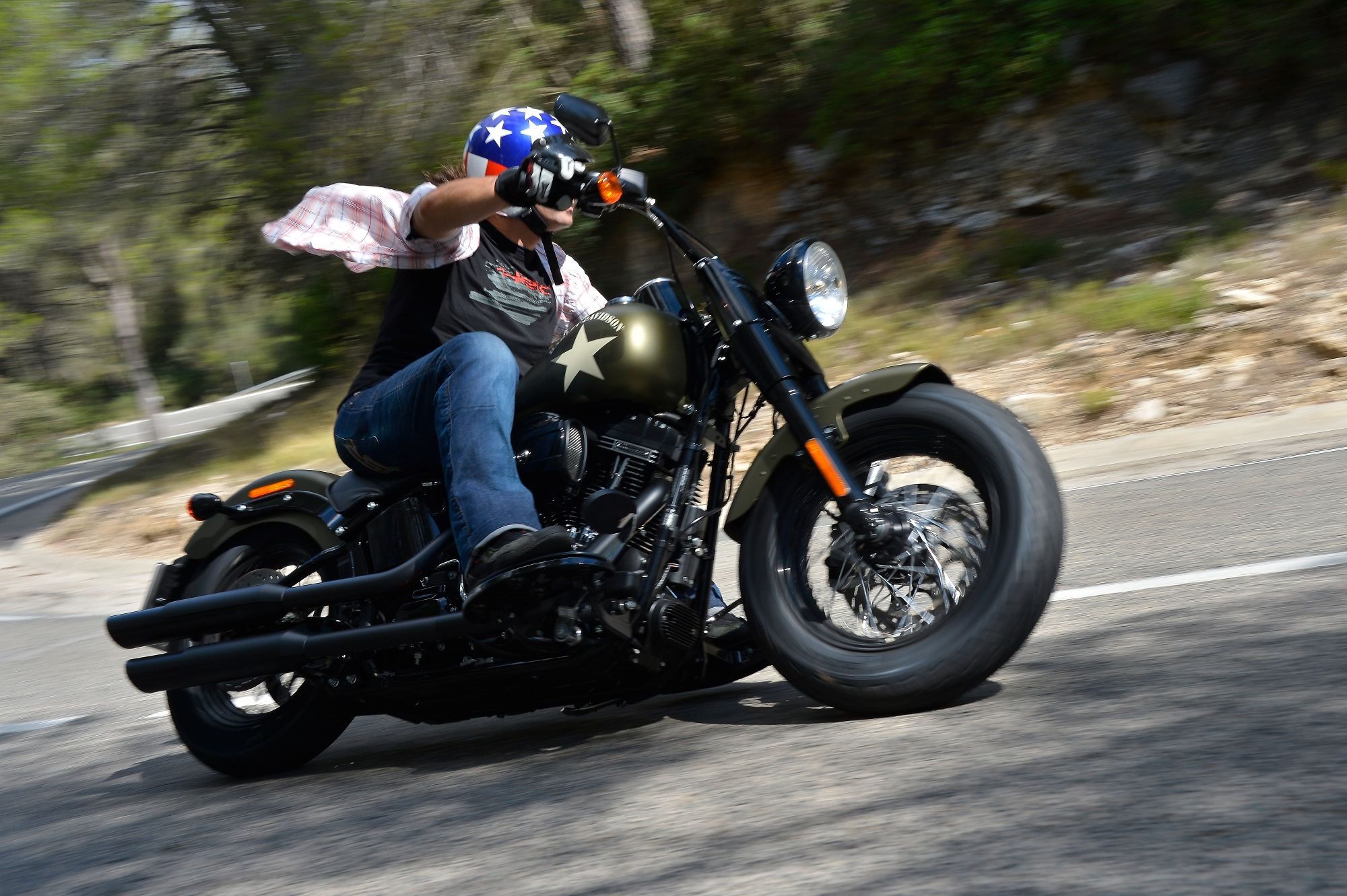  Harley  Davidson  Fat  Boy S  und Slim S Test  2019 Testbericht