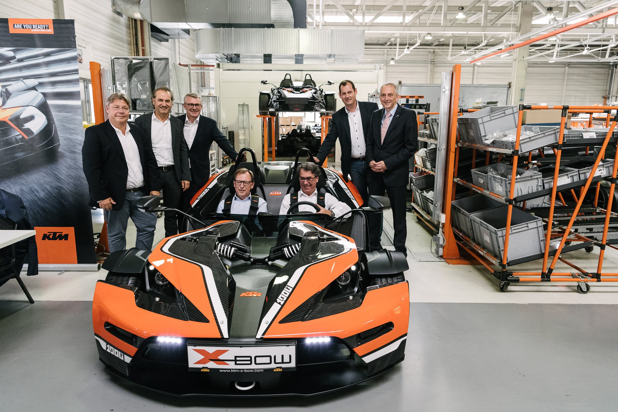 Fertigstellung Des 1 000 Ktm X Bow