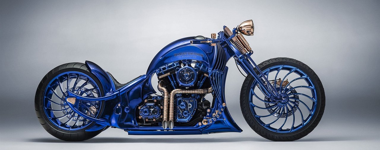 Blue Edition Die Teuerste Harley Davidson Aller Zeiten