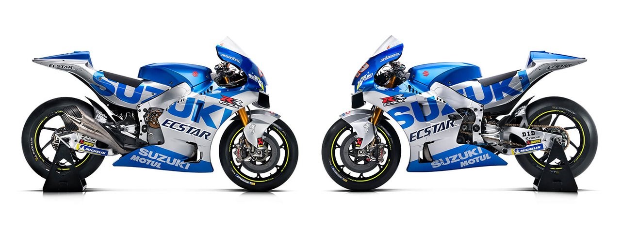 Suzuki präsentiert die MotoGP Teamfarben für 2020 ...