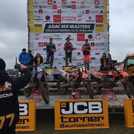 Rene Hofer - ADAC MX Masters Fürstlich Drehna Letztes Wochenende startete die ADAC MX Masters Serie auf der Sandstrecke in Fürstlich Drehna in die neue Saison. Schon unter der Woche hatten wir zwei super Tage im Sand und waren somit optimal vorbereitet.In der Qualy am...