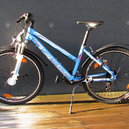 BBF Bike Streetrider 26" Streetrider 26“Sport Type Design STD Rahmen Alu Gabel: Federgabel HL CH386 Vorbau: starr Schaltung: Shimano TX21 – Gang Felgen: Alu Hohlkammer X2 Reifen Kenda Reflex Bremse: Promax V-Brake Dynamo: Shimano Nabendynamo Beleu...