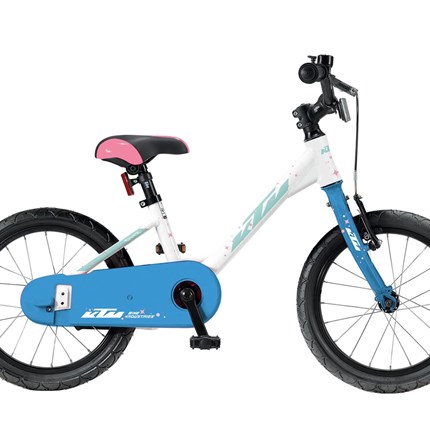 KTM KID 1.16 Girl KID 1.16 GirlOneTubeFarbe: weiß/rosaReifen: Kenda MTB 16x1,75Gesamtgewicht: 9,5 kg