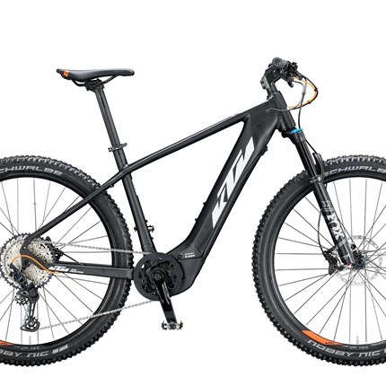KTM Macina Team 291, Gr.M, 48cm, 625 Wh • Rahmen: Macina MTB 29“ Alloy 6061 • Farbe: schwarz/matt (weiß)• Motor: Bosch Performance CX Gen.4, 25km/h, 75Nm• Batterie: Bosch PowerTube, 625 Wh hor.• Display: Bosch KIOX TFT, Display with Remote• Schaltung: Shimano MT...