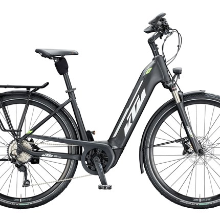 KTM Macina Styl 630, US 56, Gr.L Macina Style 630• Rahmen: Macina Trekking Onroad Alloy 6061• Farbe: schwarz/matt (weiß/grün)• Motor: Bosch Performance CX, Gen.4, 25km/h, 75Nm• Batterie: Bosch PowerTube 625 Wh. hor.• Display: Bosch Intuvia, ...