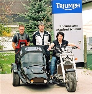 Triumph Rocket III-Armec-Gespann