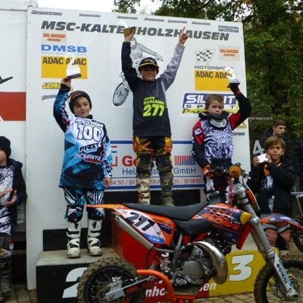 Niklas Saalbaum Niklas #277 auf einer KTM 65 SX 2017das Motobike-Team, Bregenz