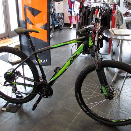 KTM Chicago 29.24 Chicago
29.24Art:
SportSystem:
HardtailMaterial:
AluSchaltwerk:
AceraFarbe:
matt schwarz/grünRahmengröße:
43 cmGesamtgewicht:
14,9 kg