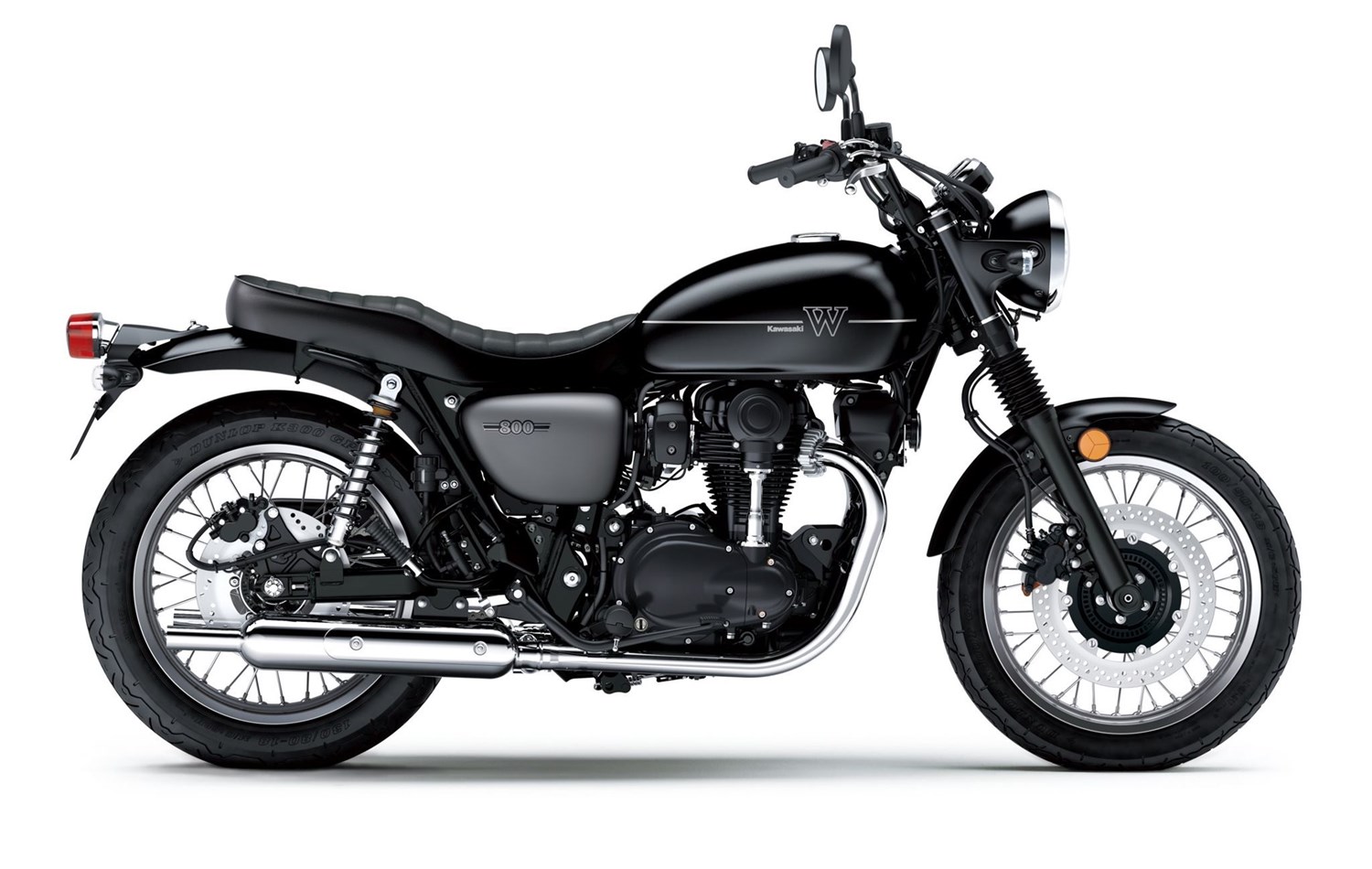 Motorrad Kawasaki  W800 Street Vorf hr und Mietmotorrad 