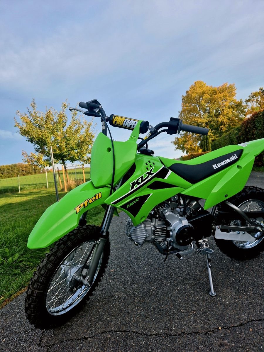Motorrad Kawasaki KLX 110, Grün PFEIL EDITION, Baujahr , 0 km , Preis